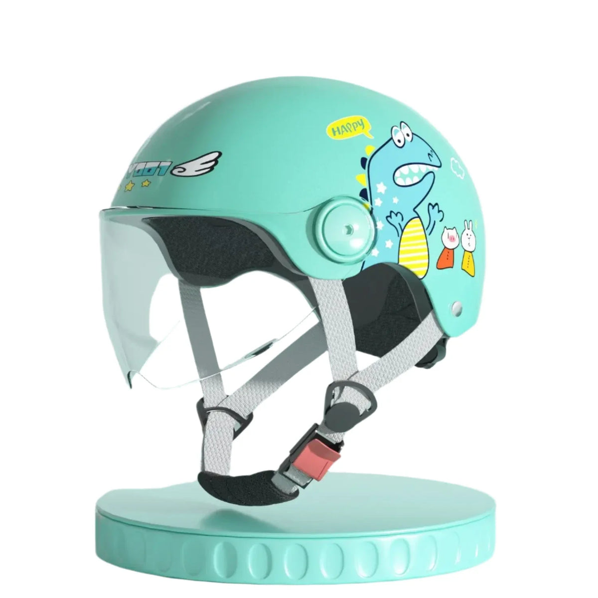 Cartoon Dinosaur Children's Safety Helmet