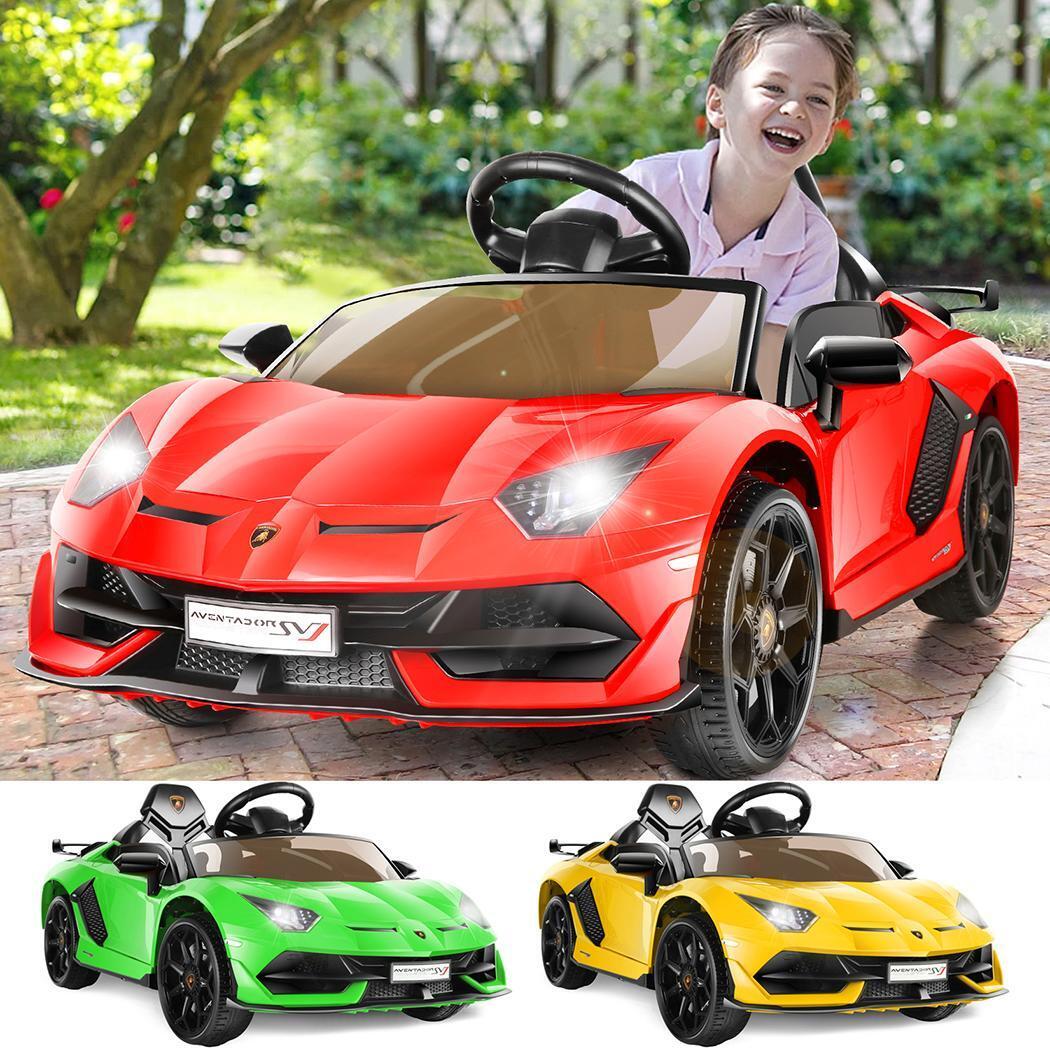 Licensed Lamborghini Electric Ride-On Car for Kids with Remote Control - Perfect Gift for Boys and Girls