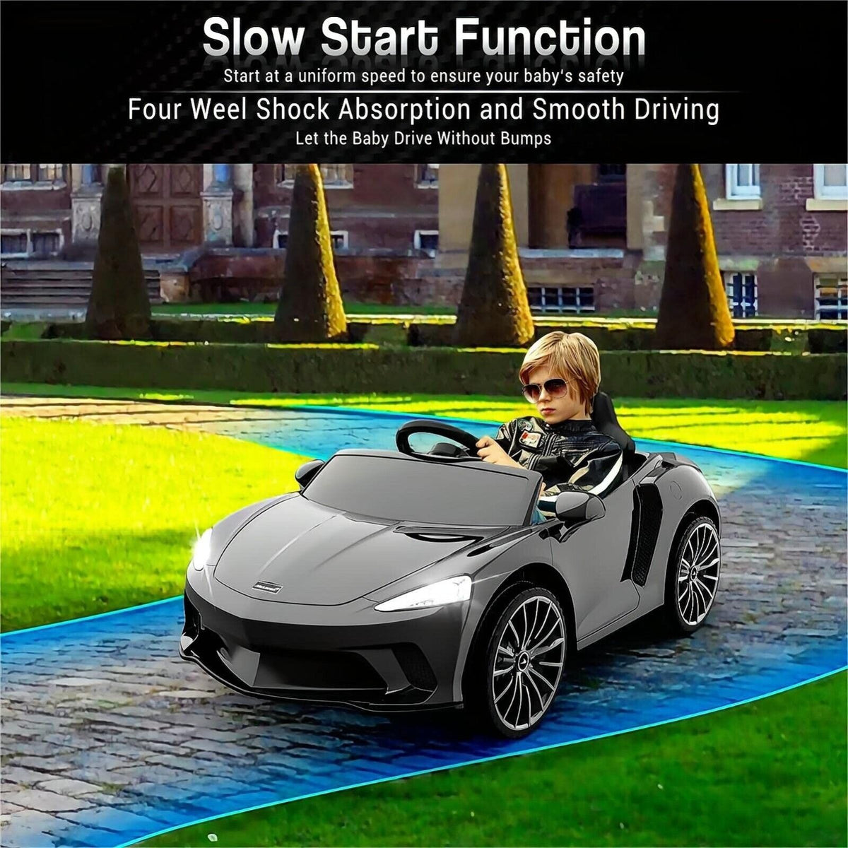 McLaren Ride On Car for Kids: Electric Toy with Remote Control - Officially Licensed 12V Gift